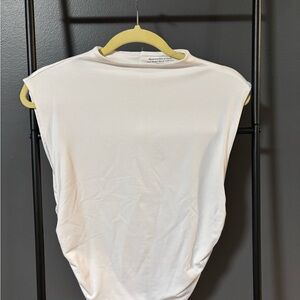 Abercrombie & Fitch Classic White Muscle Tee